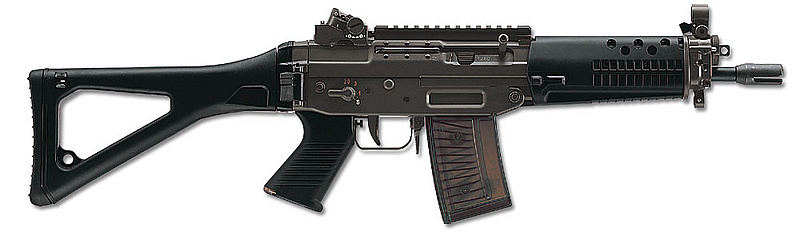 SIG 553-1 SB Black  10" .223 Rem. 1