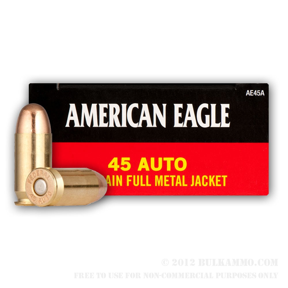 45 ACP 230gr. FMJ Federal 1