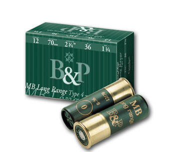 12/70 B&P MB Long Range 36gr. Nr.2 3.5mm 1