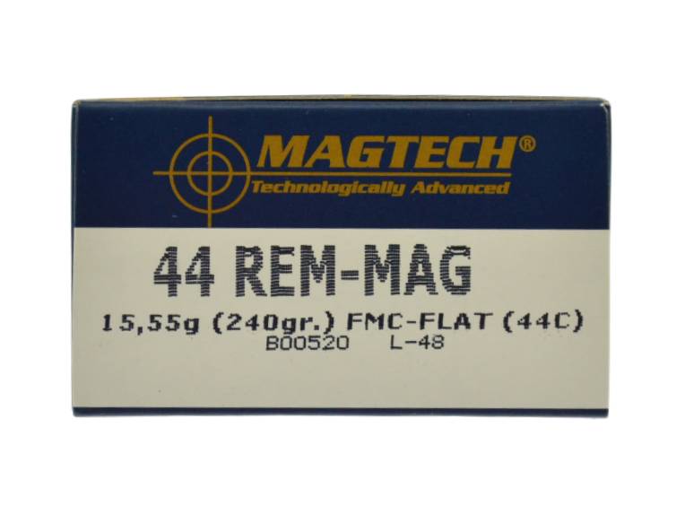 44 Rem Mag. 240gr. FMC FLAT 1