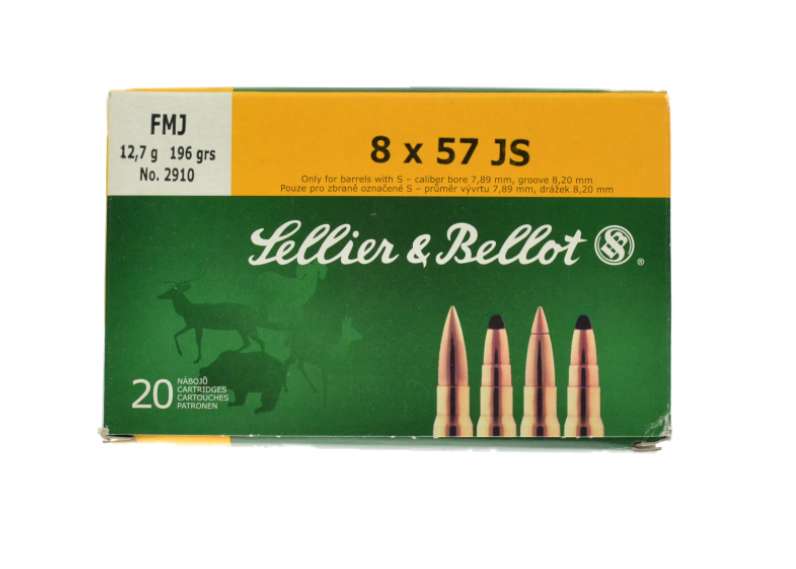 8x57JS S&B VLM 29*10 12.7g 1