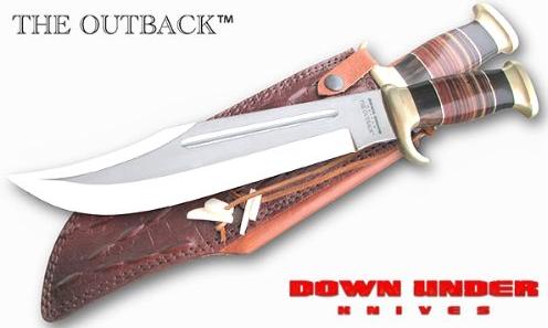 Outback Crocodile Bowie 28cm 1