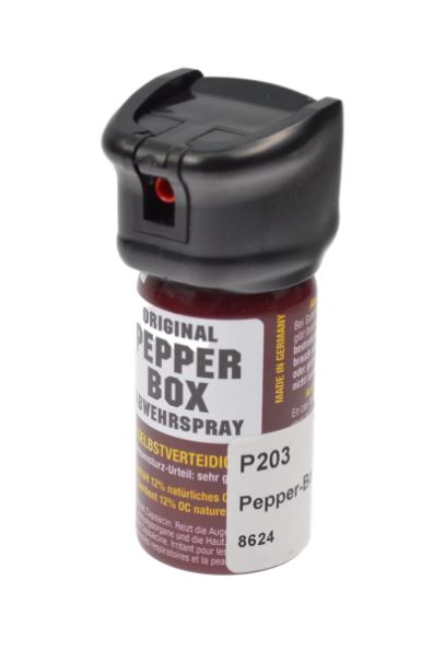 Pepper-Box klein 40ml mit Flip Top 1