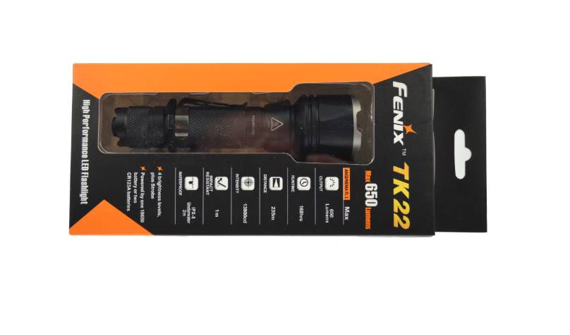 Fenix Lampe TK22 CR123A 1