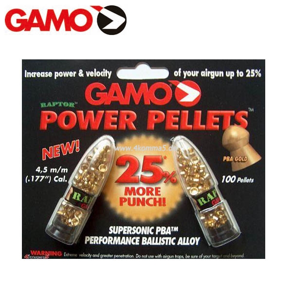 Gamo Power Pellets Raptor PBA 4.5 mm 1